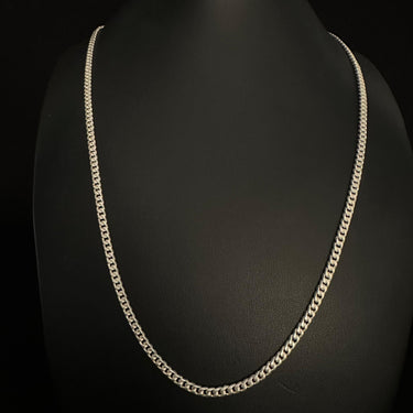 950 Sterling Silver Corvina Loin Chain 3mm